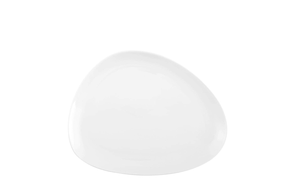 Lunasol Assiette non décorative Atelier Gaya Blanc, 25.5 cm