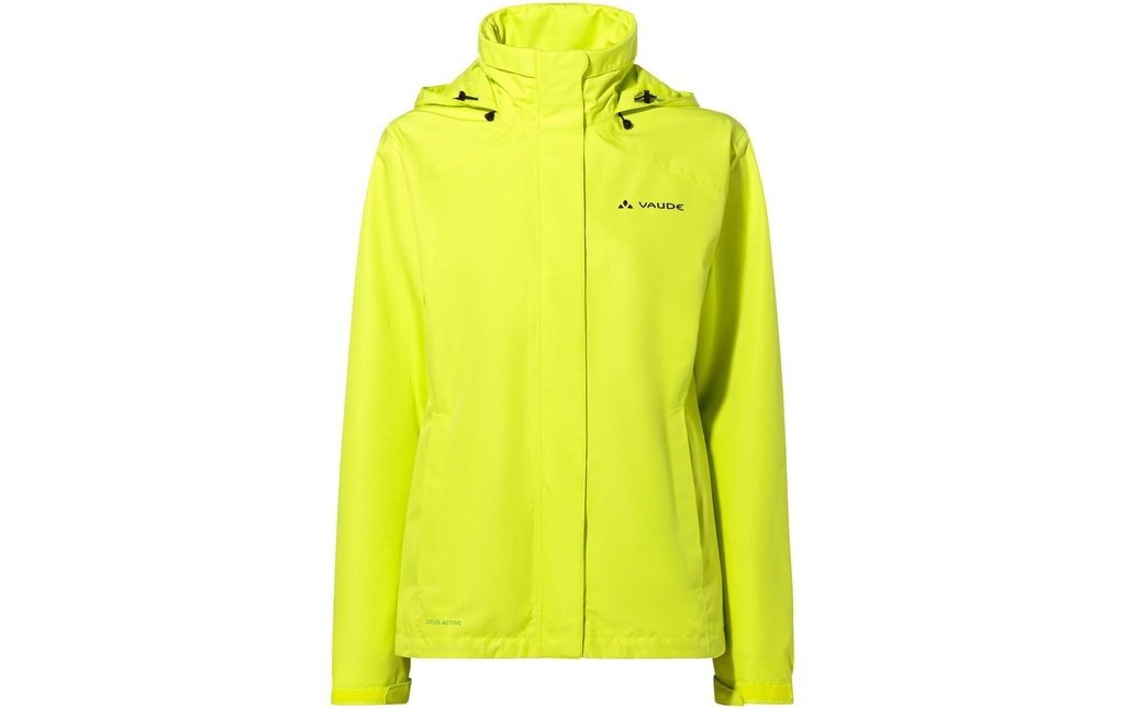 VAUDE Femmes Veste de pluie Où Escape Bike Light Vert clair, Taille 38