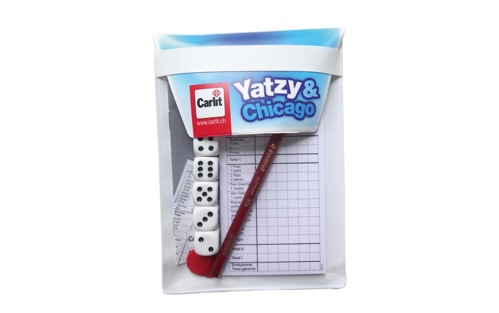 CARLIT Jeu Yatzy & Chicago