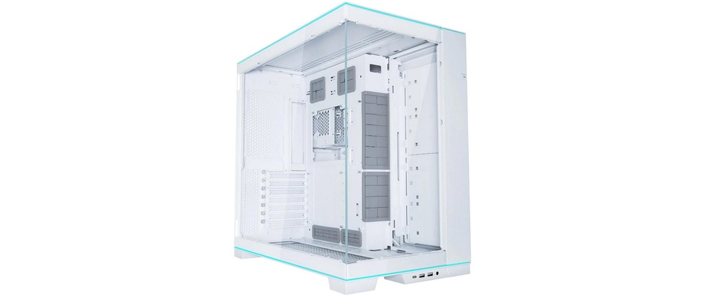 Lian Li Boîtier d’ordinateur O11 Dynamic EVO RGB Blanc