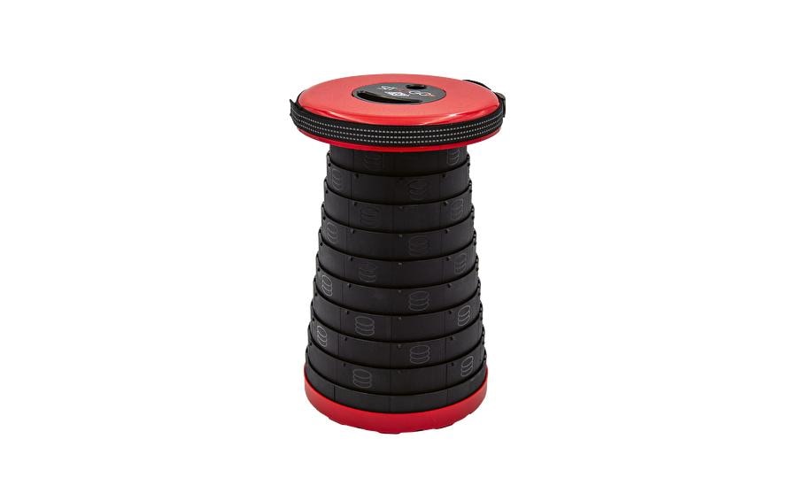 WEDO Tabouret SITTOGO NXT Plastique, Noir/Rouge