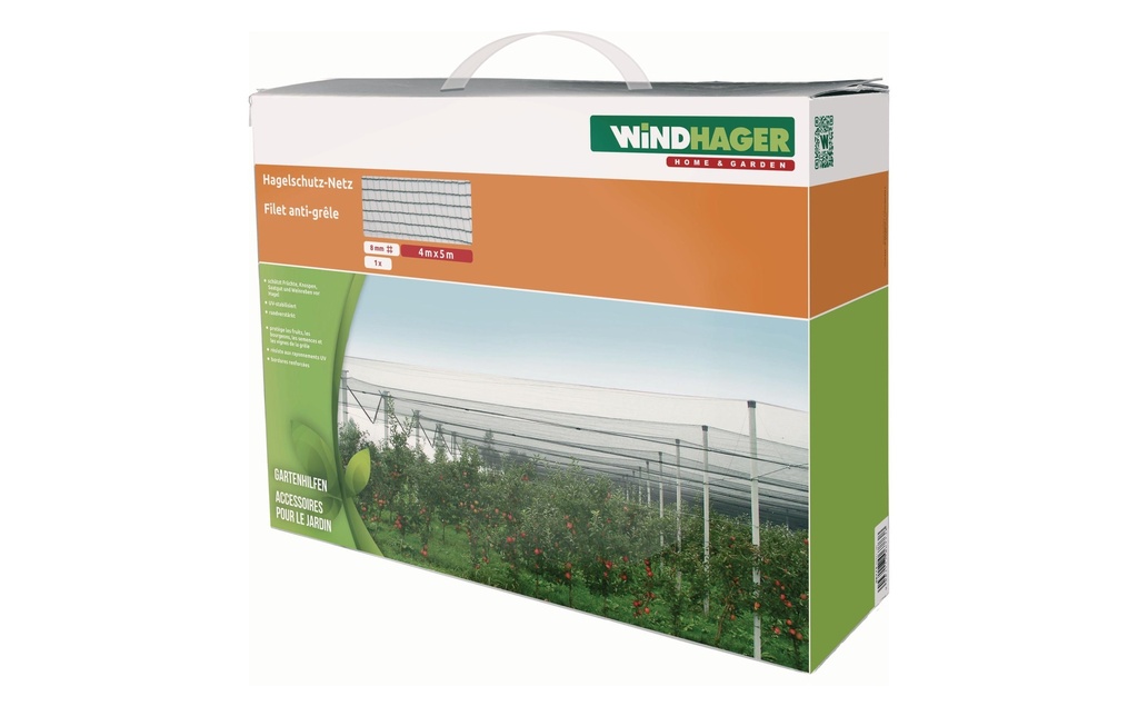 Windhager Protection contre la grêle Filet 5 x 4 m