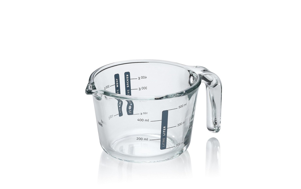 Kela Verre mesureur Malea 0.5 litre, Transparent