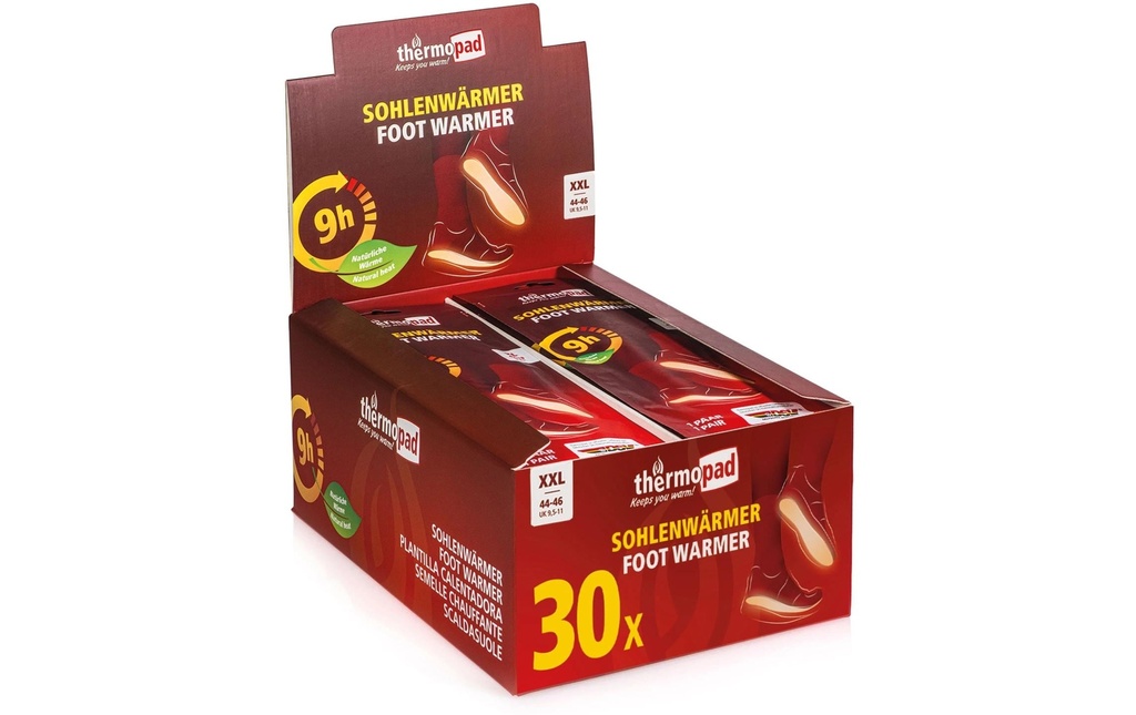 Thermopad multi Chauffe-semelles XXL, Taille: 44-46