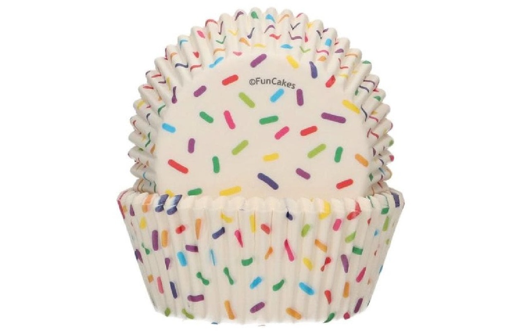 Funcakes Moule à muffins Sprinkles 48 Pièce/s