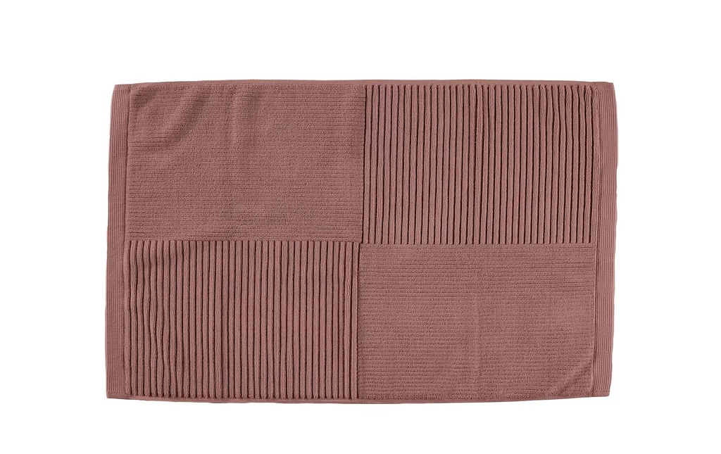 Zone Denmark Tapis de bain Classic 80 x 50 cm, Brun rouge