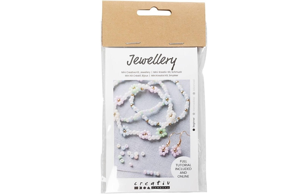 Creativ Company Kits de bricolage pour bijoux Bracelet et boucle d'oreille