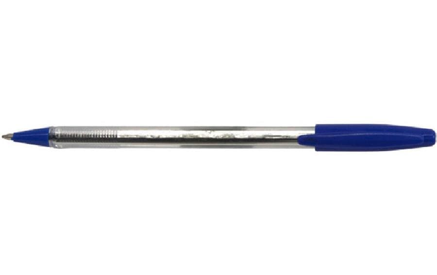 Scriva Stylo bille Bureau Office Focus Bleu, 12 pièces