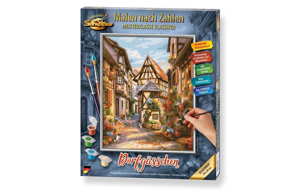 Schipper Peinture avec chiffres Dorfgässchen