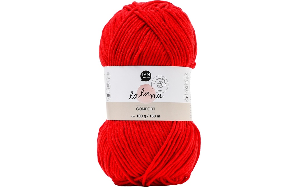lalana Laine Comfort 100 g, Rouge