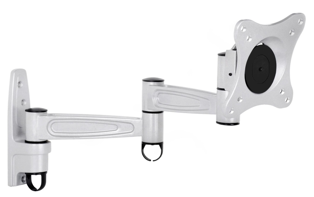 Multibrackets Supports mural Flexarm 360 III Argenté
