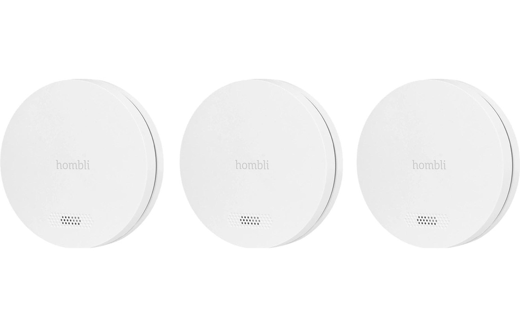 hombli Smart Smoke Detector 2+1 - blanc
