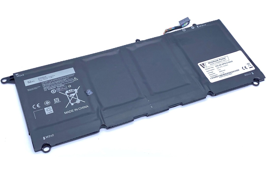 Vistaport Batterie pour Dell XPS 13 9343