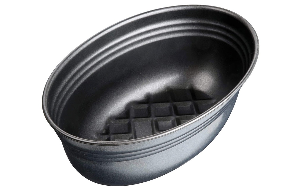 Zenker Moule à pain Black Metallic ovale, 26.5 x 16.5 cm