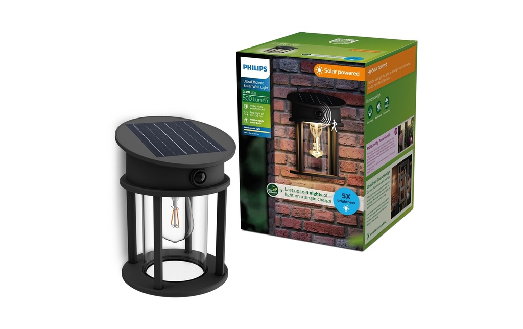 Philips Geri Wand Solar UE RD 2700K anthracite