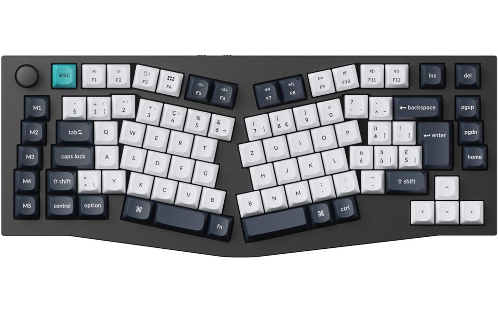 Keychron Clavier de gaming Q10 Max Black QMK Red Switch