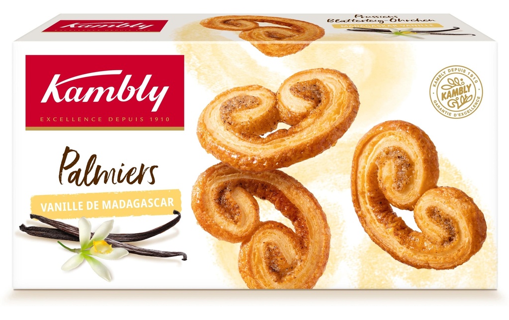 Kambly Kambly Palmiers Vanille 100 g