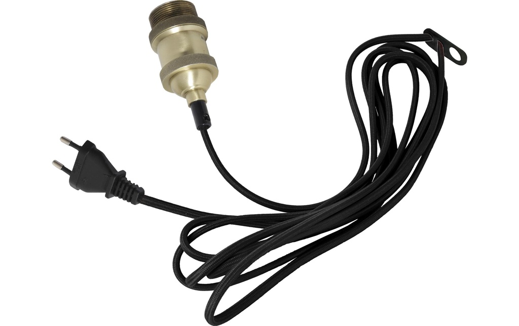 Star Trading Lampe suspendue ARCHAIC Noir / Or