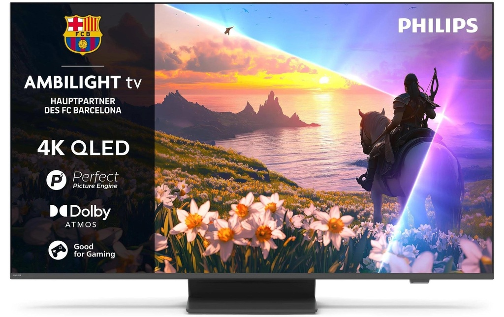 Philips TV 65PUS8600/12 65 4K QLED Ambilight TV, 2025