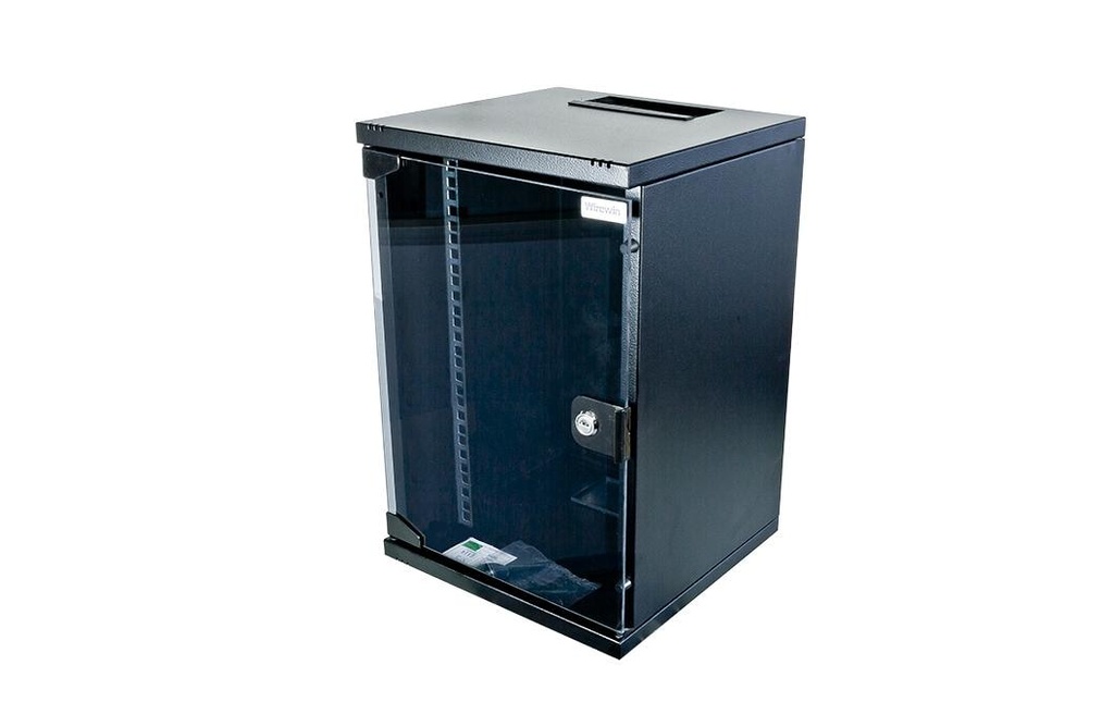 Wirewin Coffre de mur WCAB 10 312X300X9U 10 / 9HE / Noir