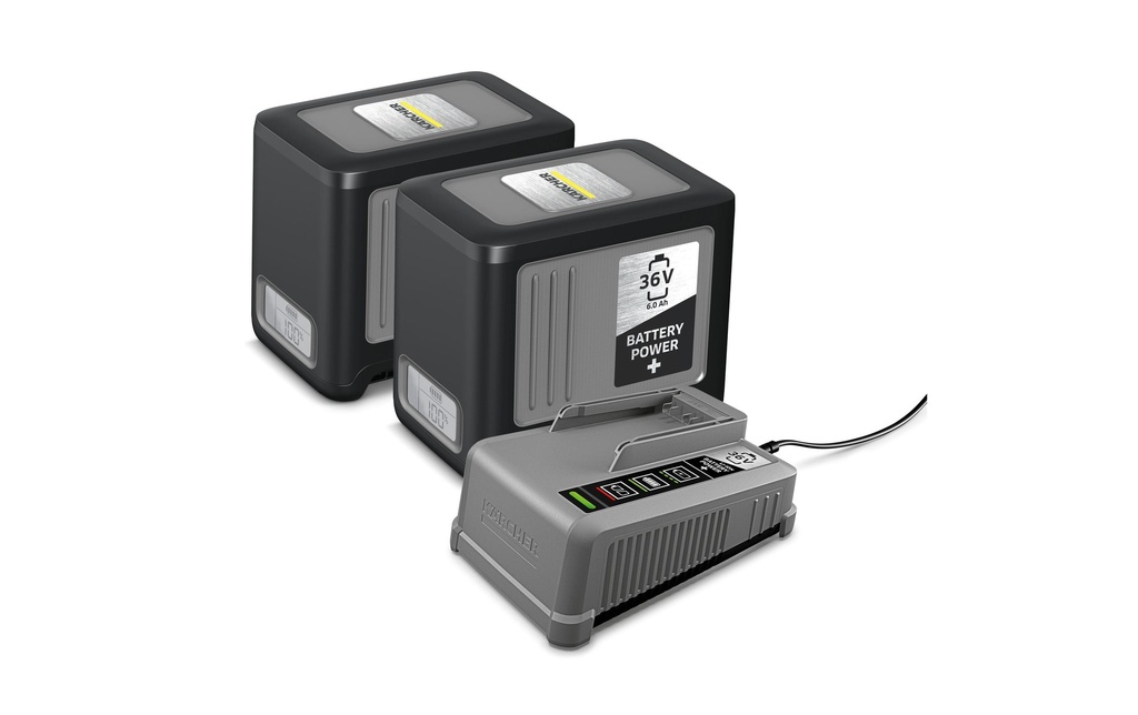 Kärcher Professional Kit de démarrage pour batterie Pile Power+ 36/60