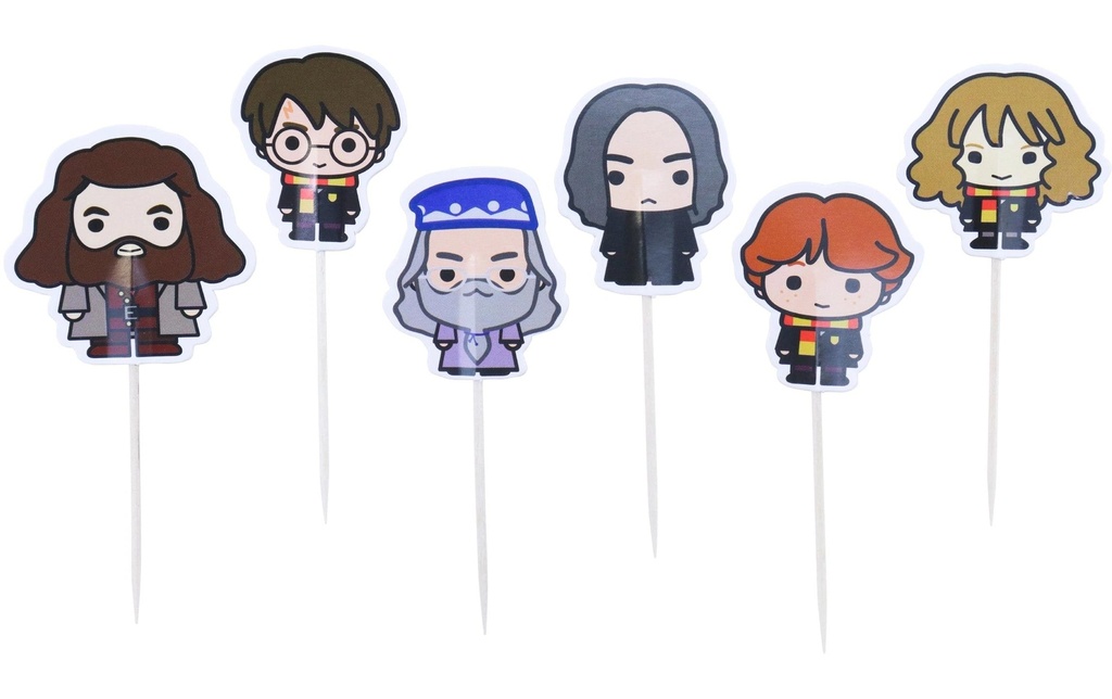 PME Cupcake topper Harry Potter 6 pièces