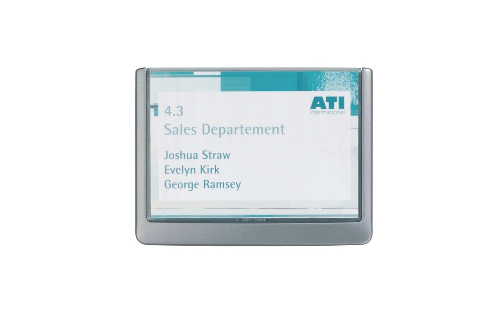 DURABLE Plaque de porte Click Sign 149 x 105.5 mm