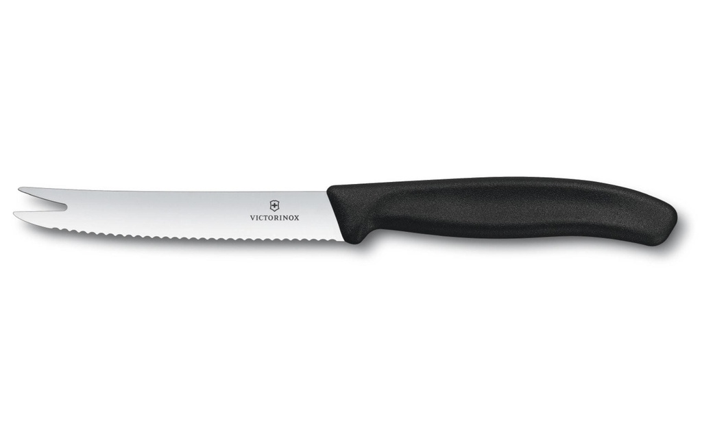 Victorinox Couteau à fromage Classic Argent/Noir