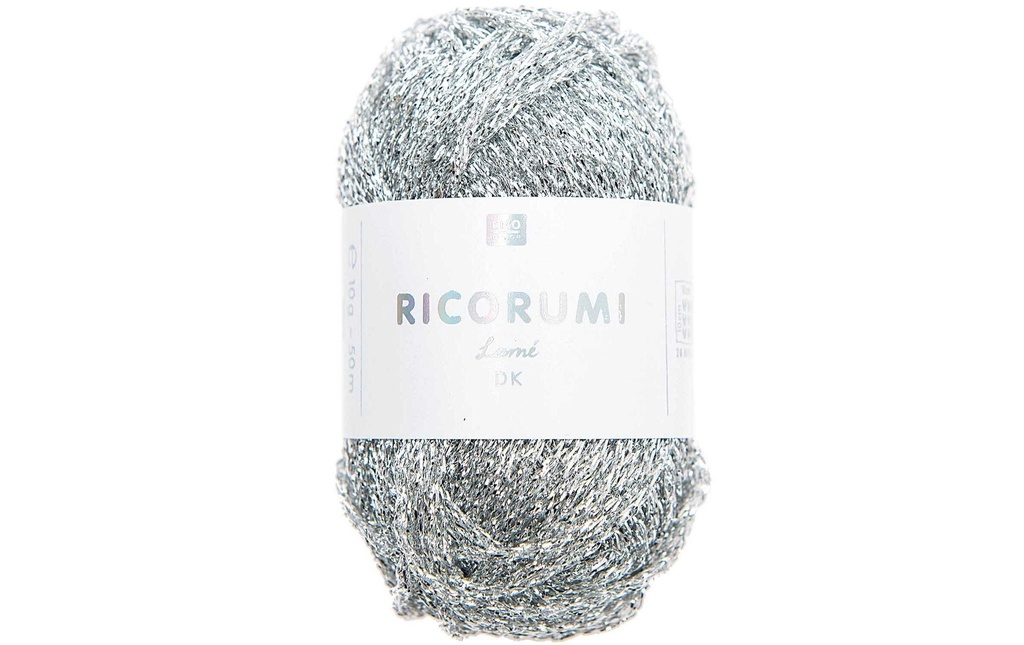 Rico Design Laine Creative Ricorumi DK 10 g, Argenté
