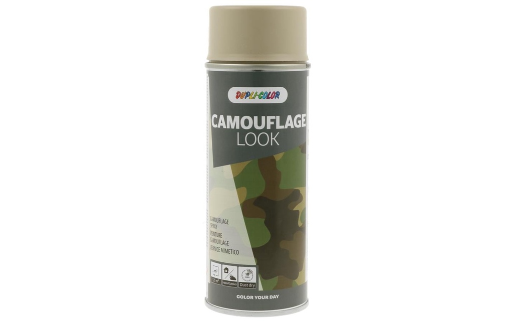 DUPLI-COLOR Peinture à effet Look camouflage gris 400 ml