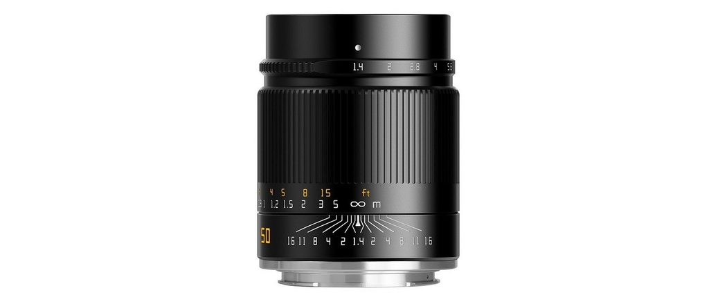 TTArtisan Longueur focale fixe 50mm F/1.4 – Canon RF