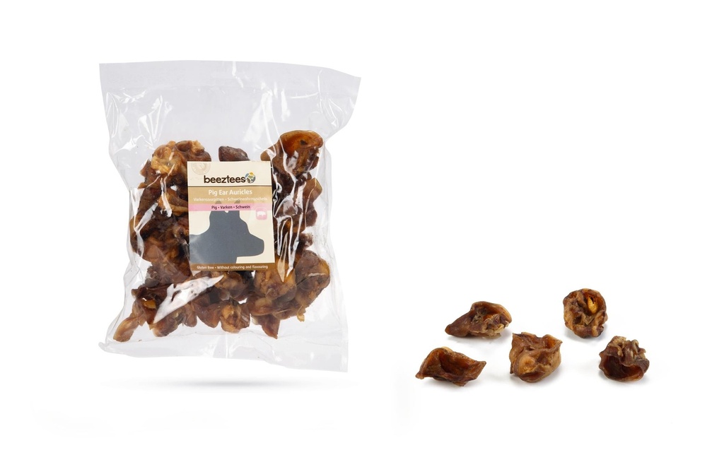 Beeztees Produit à mâcher  Oreillettes de porc, 300 g