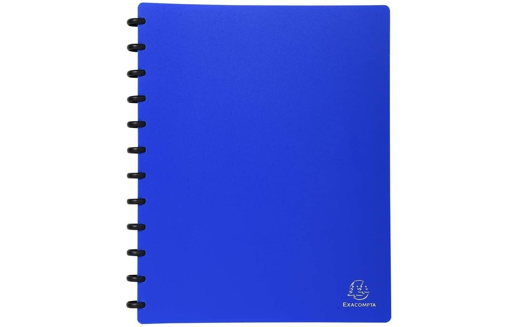 EXACOMPTA Livre prés.Wiro A4 30po bleu