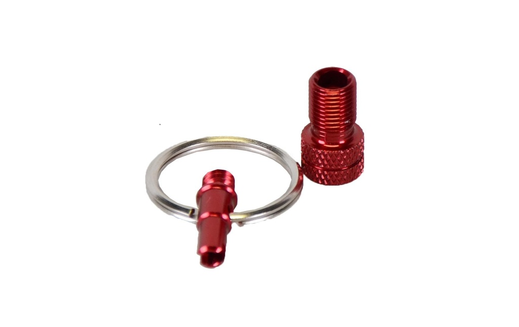 byschulz Adaptateur de soupape Mini Tool Rouge