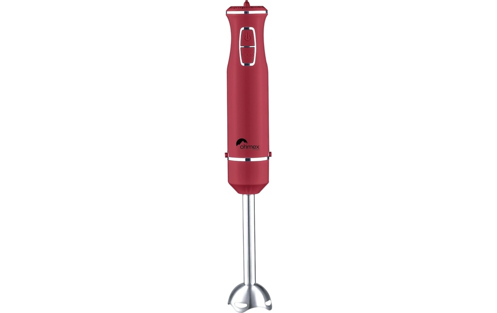 OHMEX Mixeur plongeant OHM-HMX-6306RD Rouge