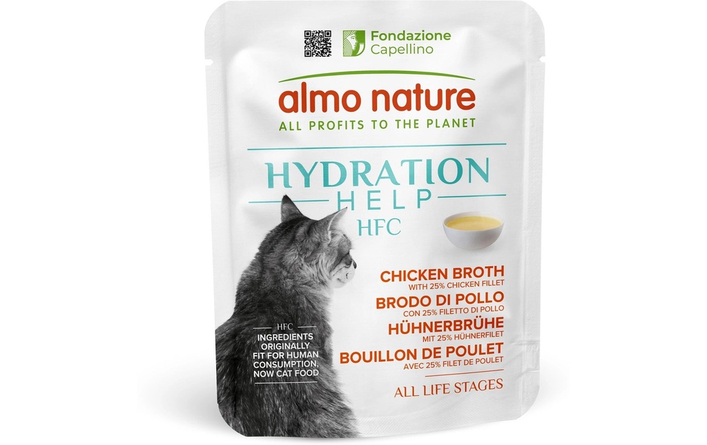 Almo Nature HFC Hydration au poulet et au bouillon 50 g