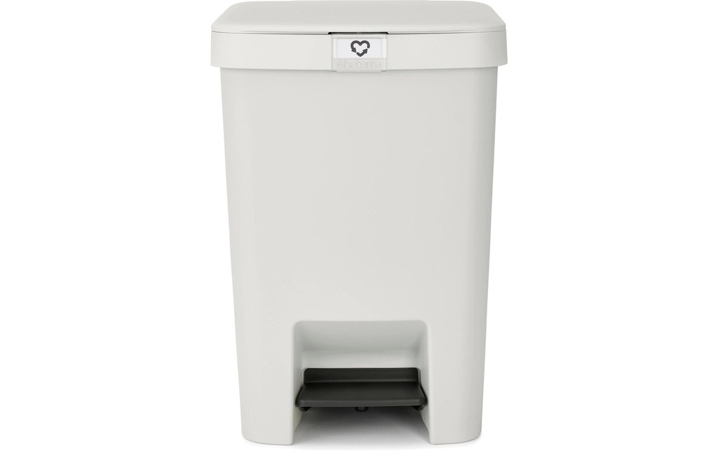 Brabantia Bacs de recyclage StepUp 25 l, Gris clair