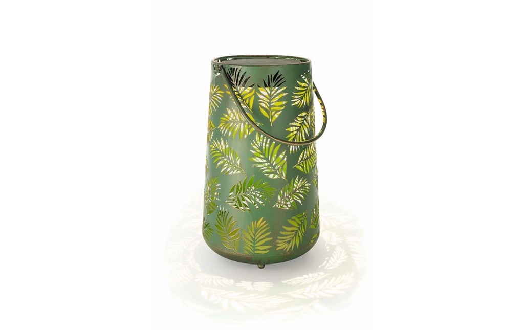 STT Lanterne Solar Antic Bamboo, Ø 20 x 32.5 cm, Vert