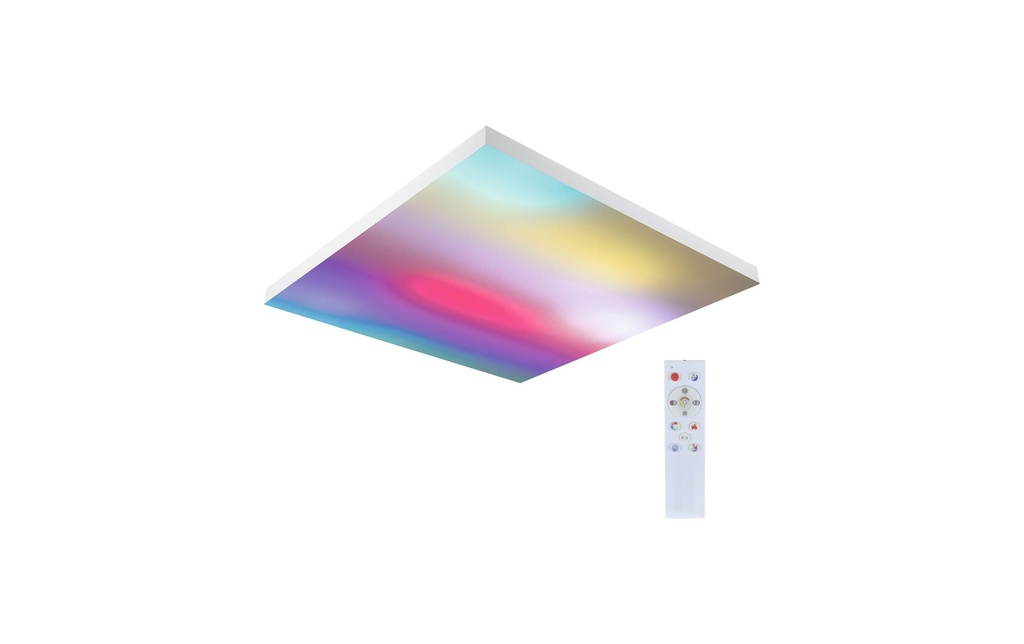 Paulmann LED Panel Velora Rainbow, 13.2W, RGBW, noir