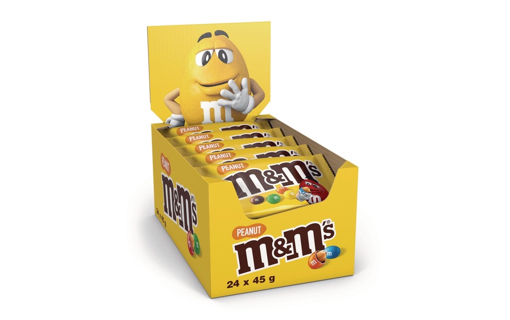 M&M's Chocolat M&M's Peanut 24 x 45 g