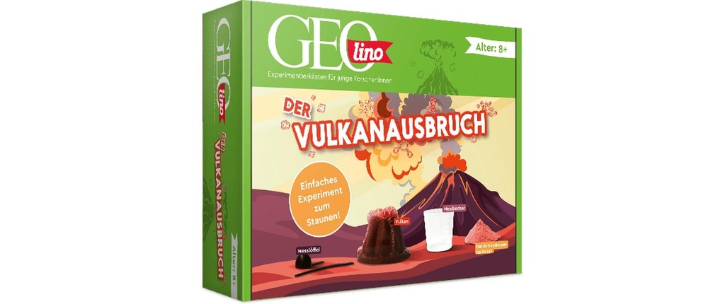 Franzis Boîtes d’expérimentation GEOlino – Der Vulkanausbruch - Allemand