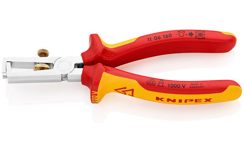 Knipex Pince à dénuder 160 mm 1000 V chromé