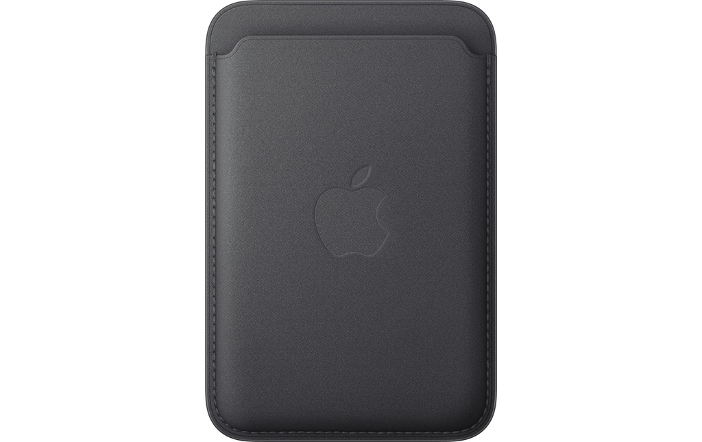 Apple iPhone Fine Woven Wallet avec MagSafe Noir