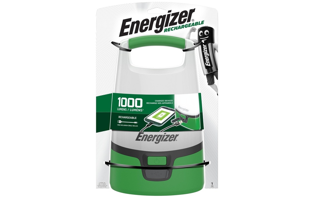 Energizer Lanterne Vision USB (à piles)