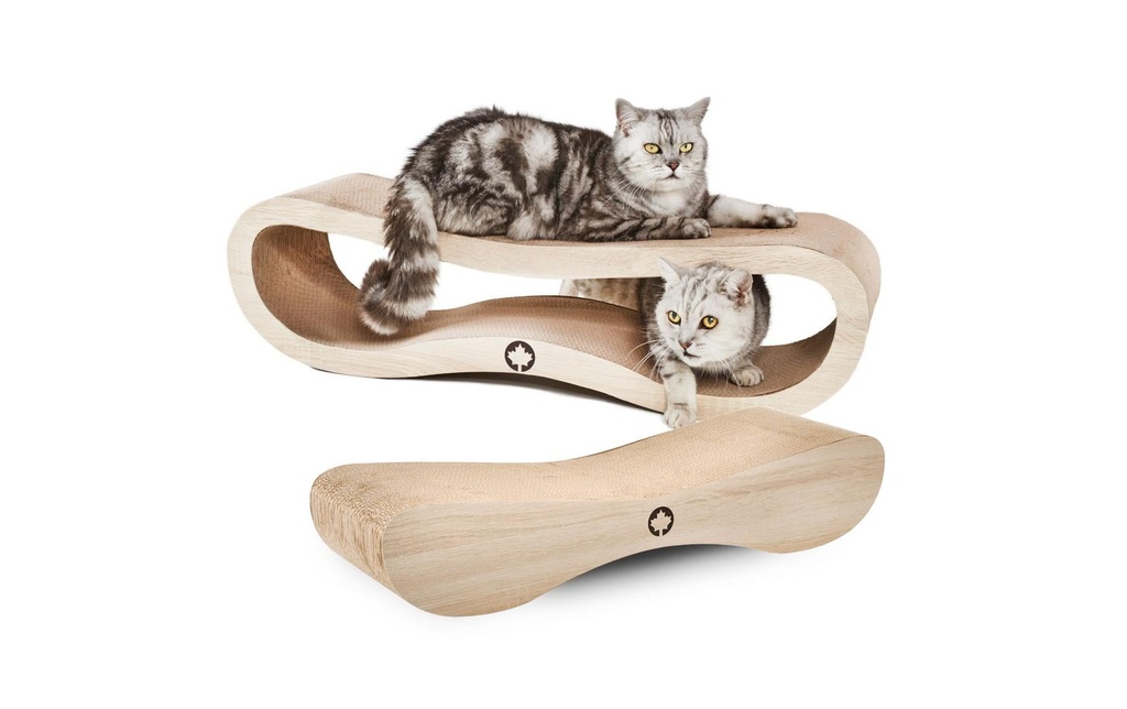 CanadianCat Meuble à gratter pour chat Set Orbit & Satellite Nature
