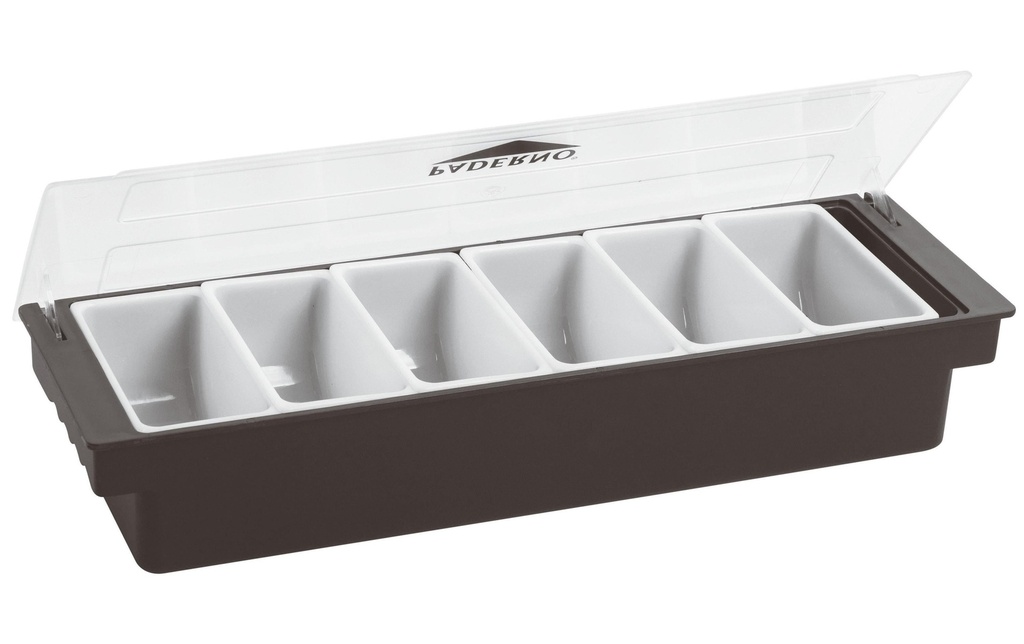 Paderno Buffet de plats d’accompagnement 49 cm x 15 cm 6 conteneurs