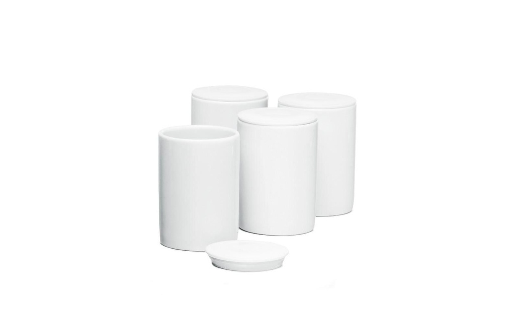 Rommelsbacher Pots de yaourt Verres de rechange pour JG 80 12 l, Blanc