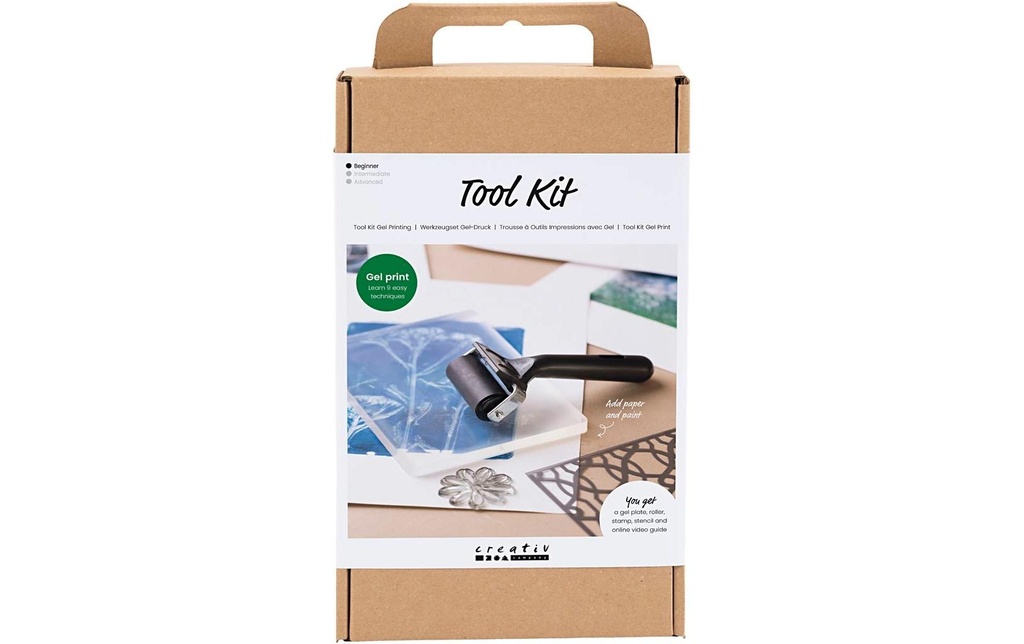 Creativ Company Kits de bricolage Linogravure Gel Print