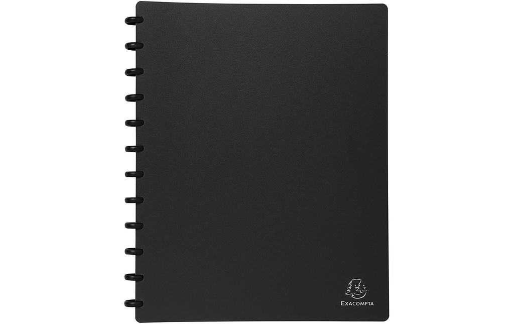 [100863009] EXACOMPTA Livre prés.Wiro A4 30po noir