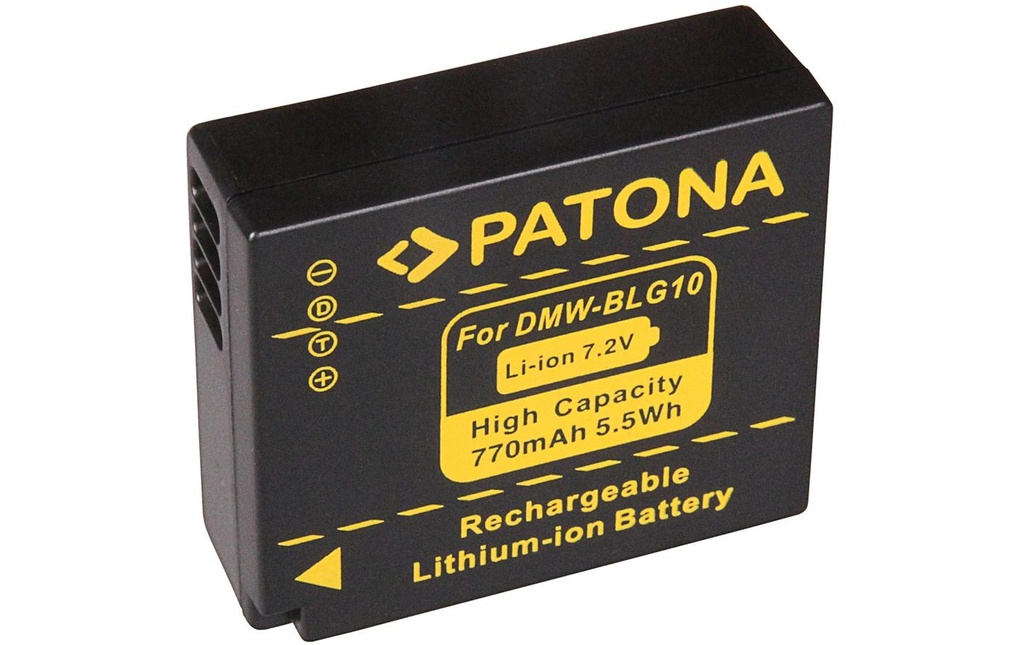 Patona Batterie pour Appareils photo numérique DMW-BLG10E